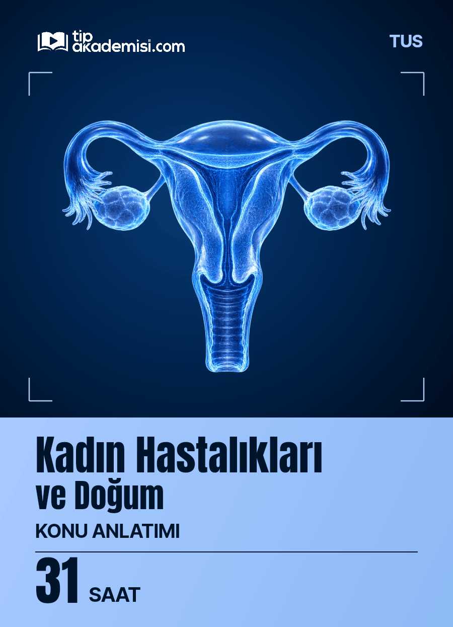 TUS Kadın Hastalıkları ve Doğum Konu Anlatım Video Paketi — görsel 5