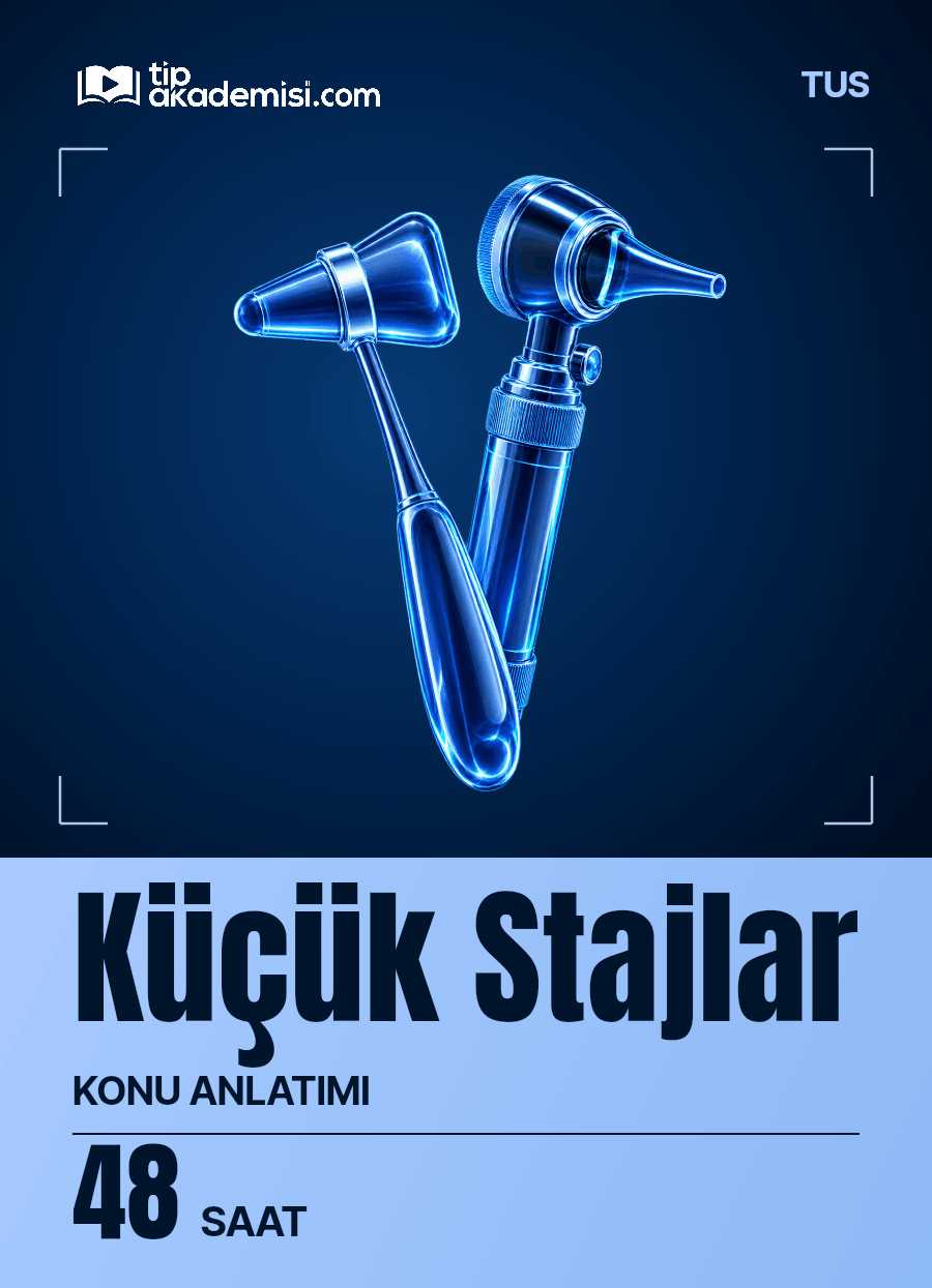 TUS Küçük Stajlar Konu Anlatım Video Paketi — görsel 5