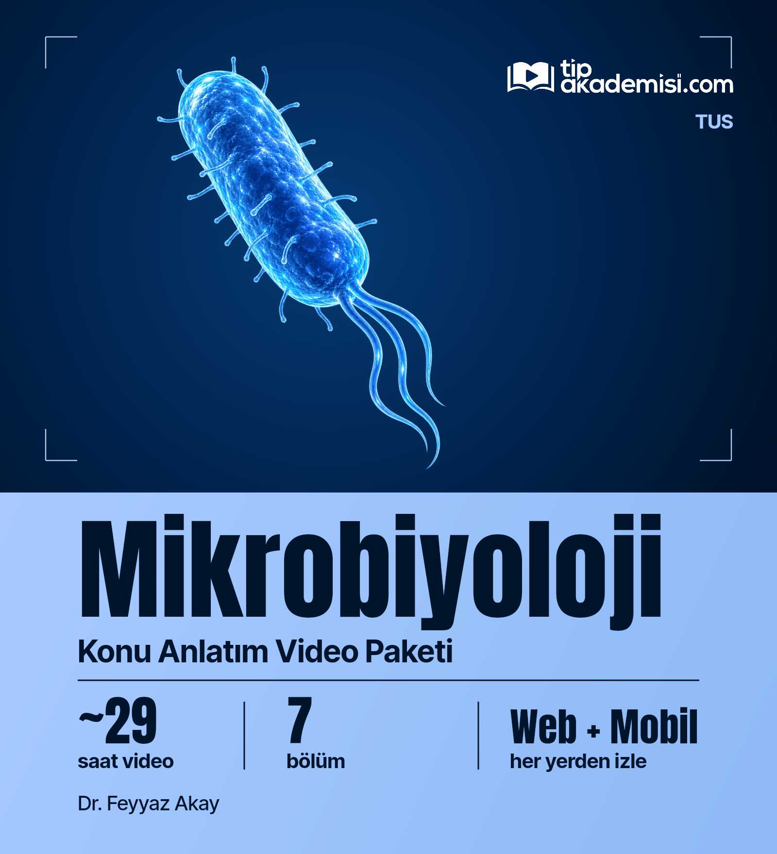 TUS Mikrobiyoloji Konu Anlatım Video Paketi — görsel 4