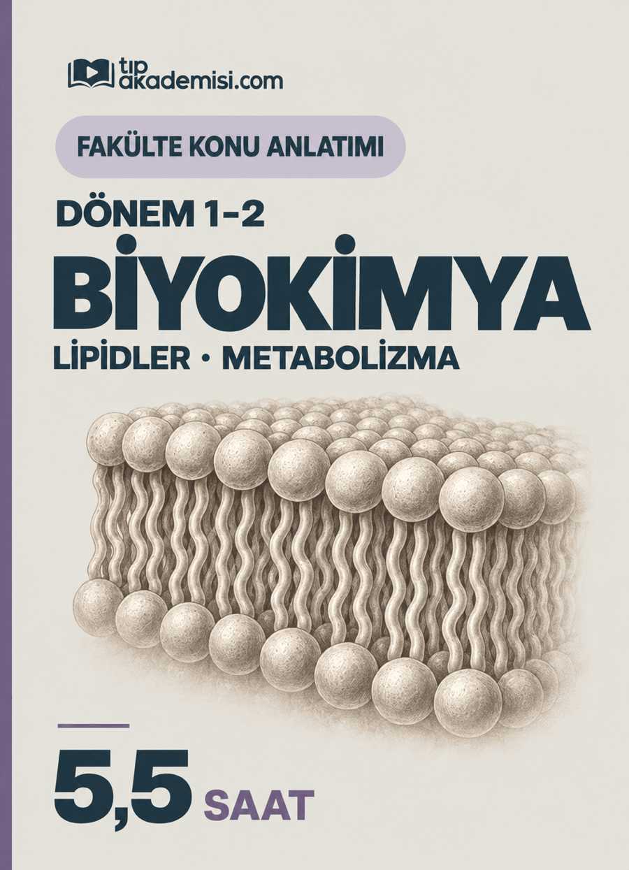 Fakülte Dönem 1-2 Biyokimya Lipidler ve Metabolizma Entegrasyonu (Konu Anlatımı) — görsel 3