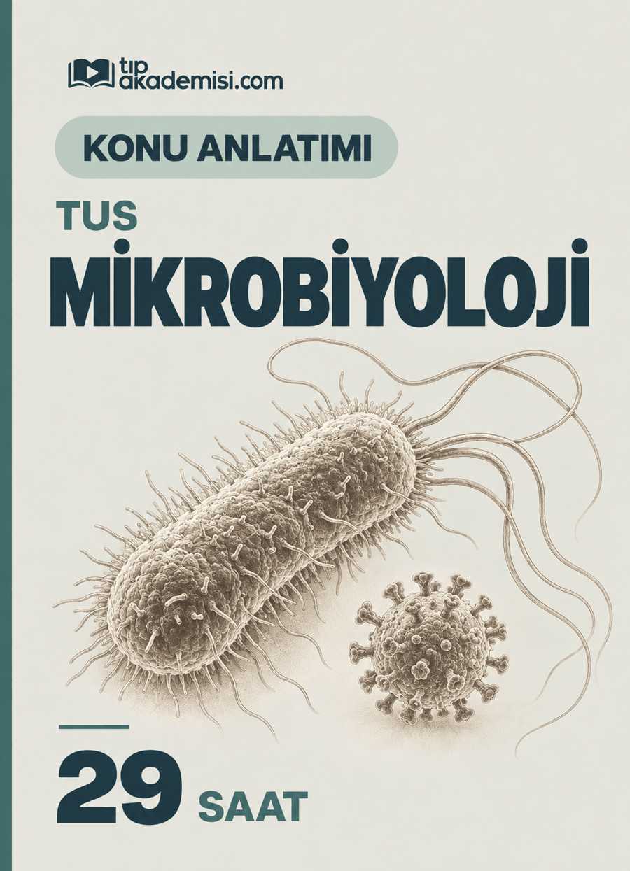 TUS Mikrobiyoloji Konu Anlatım Video Paketi — görsel 3