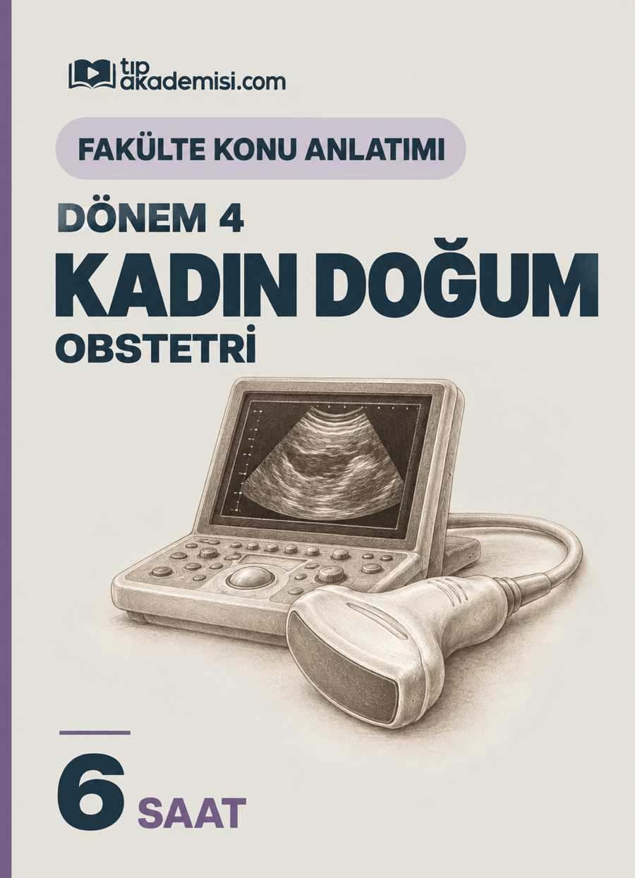 Fakülte Dönem 4 - Kadın Doğum Obstetri (Konu Anlatımı) — görsel 3