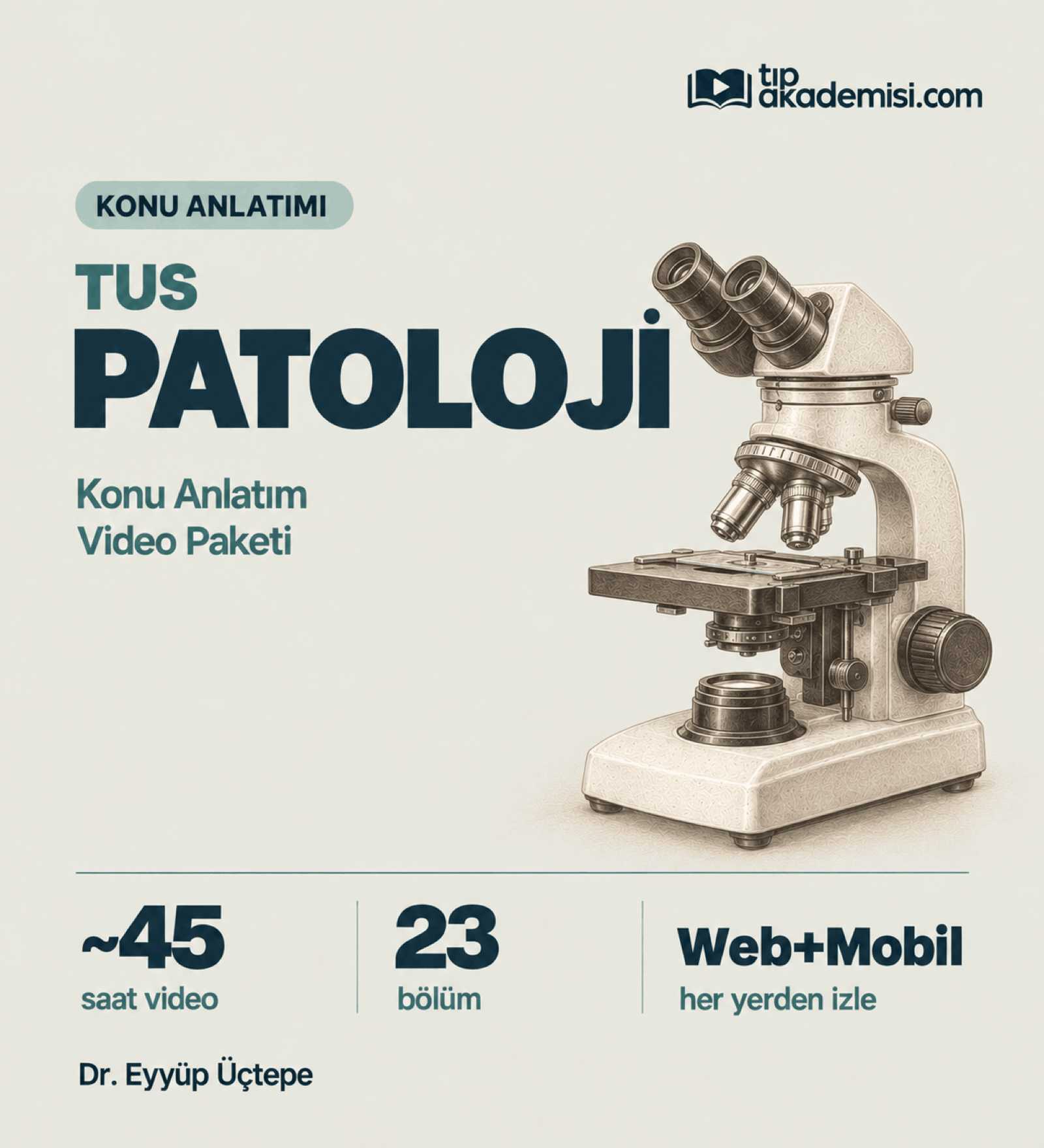 TUS Patoloji Konu Anlatım Video Paketi — görsel 2