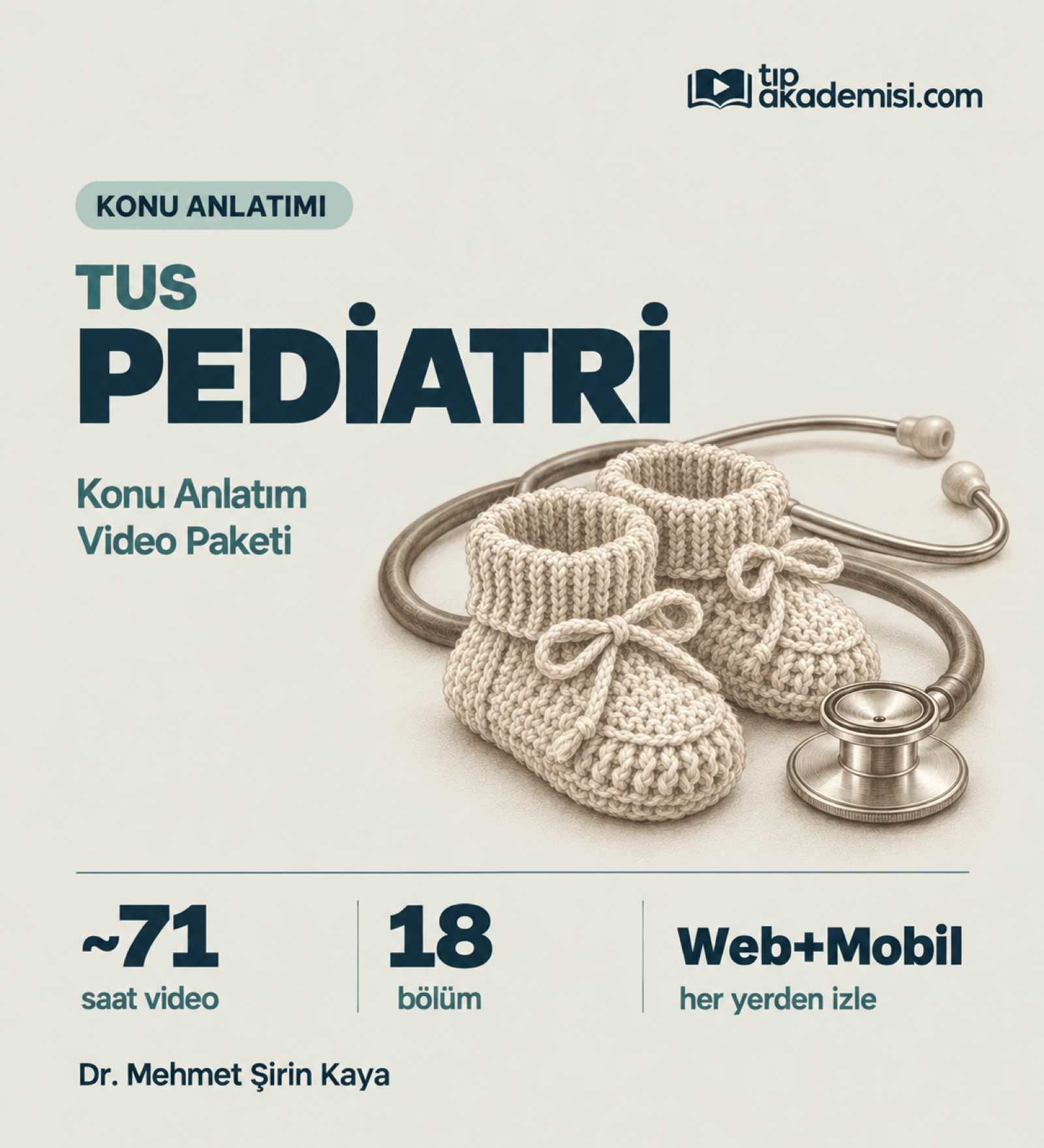 TUS Pediatri Konu Anlatım Video Paketi — görsel 2