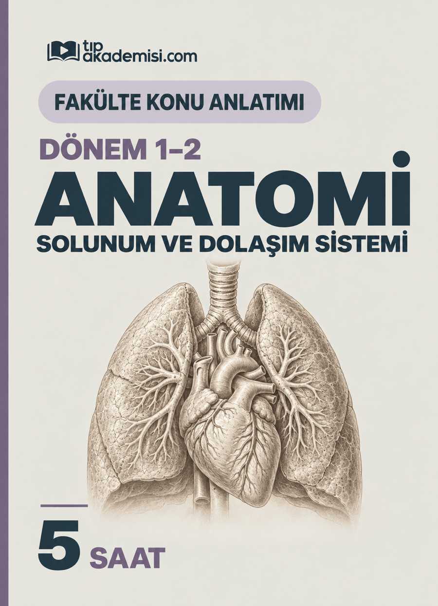 Fakülte Dönem 1-2 Anatomi Solunum ve Dolaşım Sistemi (Konu Anlatımı) — görsel 3
