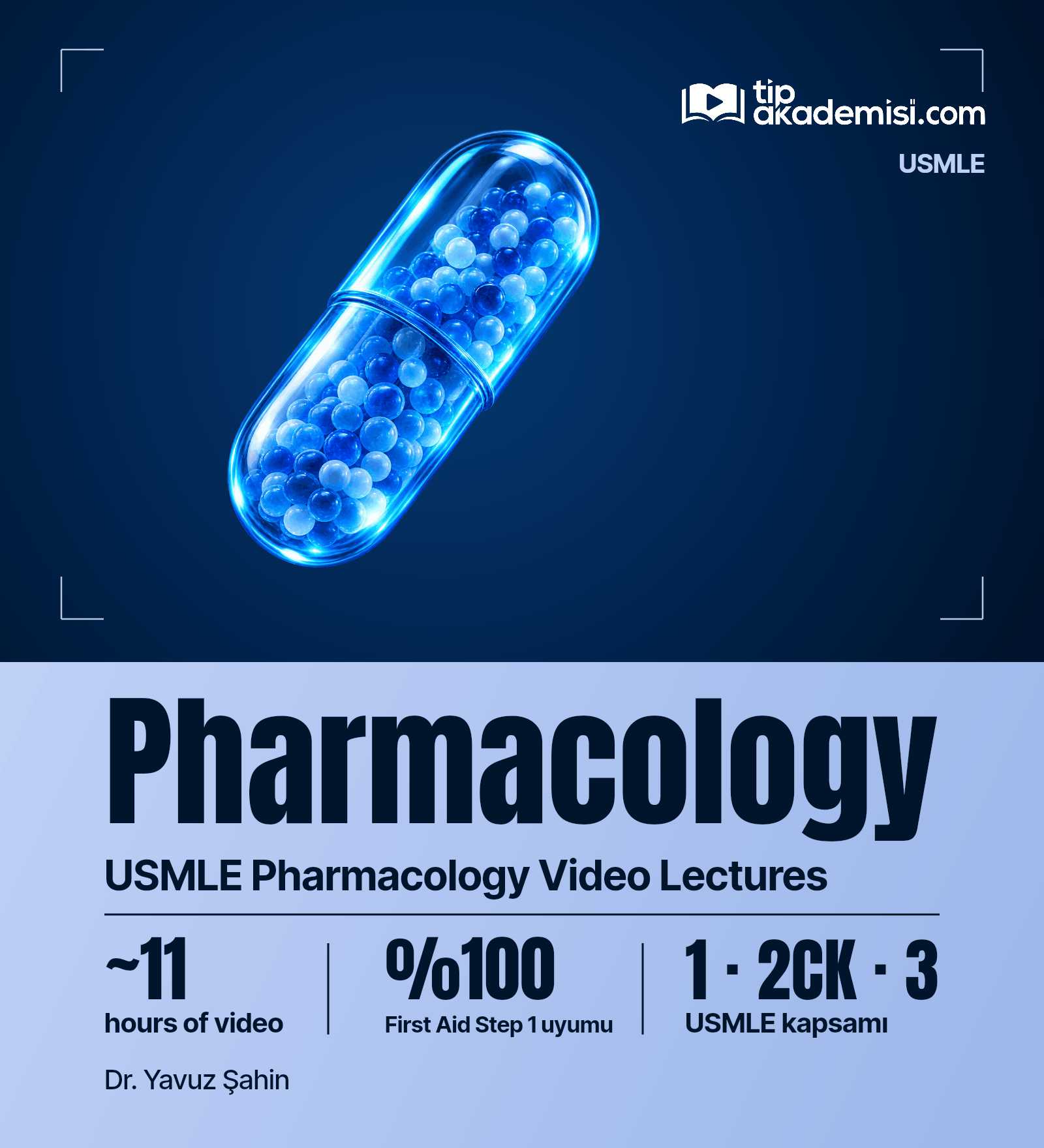 USMLE Pharmacology Video Lectures — görsel 4