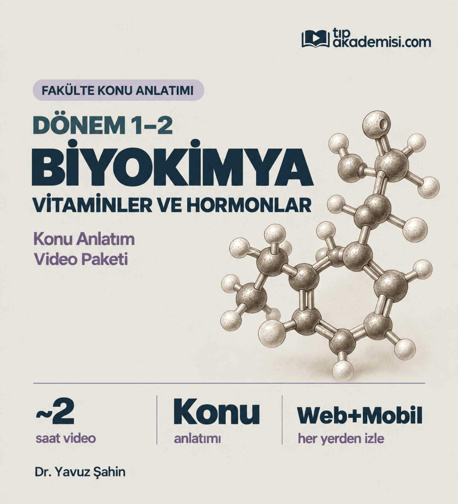Fakülte Dönem 1-2 Biyokimya Vitaminler ve Hormonlar (Konu Anlatımı) — görsel 2