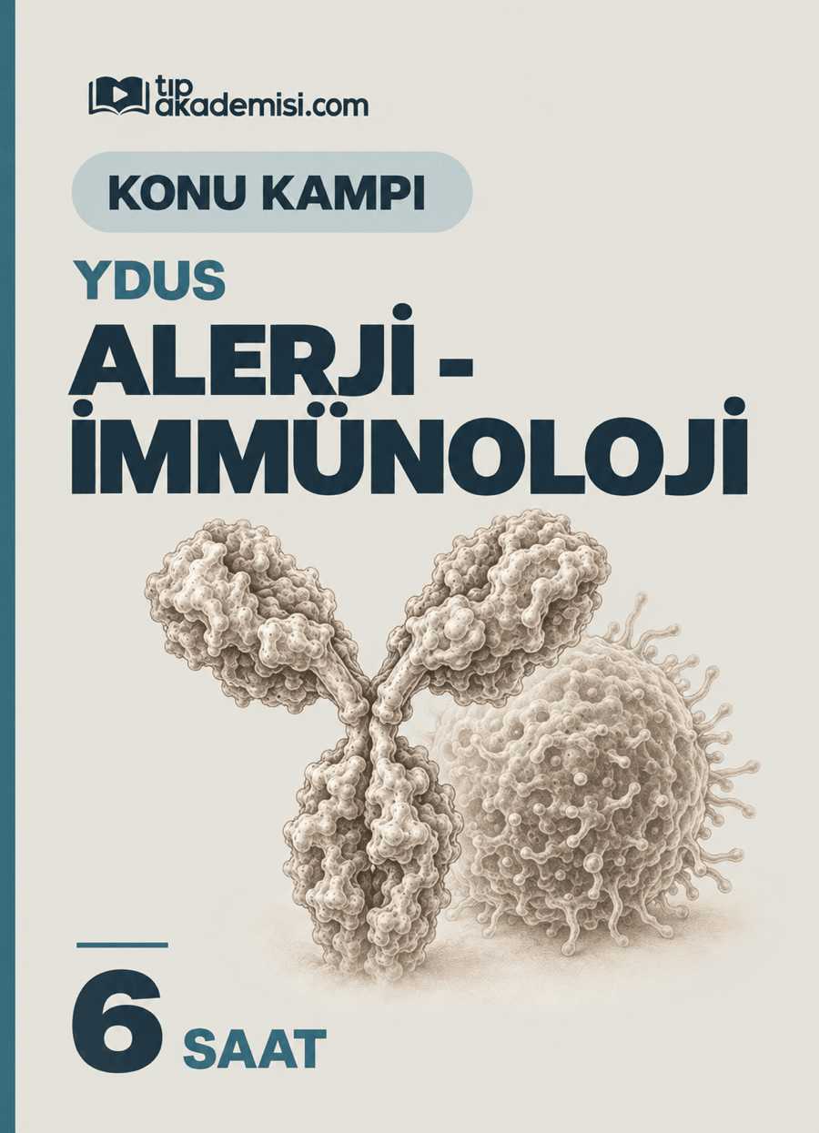 Alerji - İmmünoloji YDUS Dahiliye Konu Kampı — görsel 2