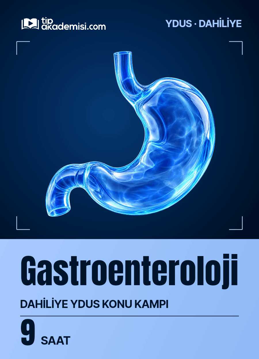 Gastroenteroloji YDUS Dahiliye Konu Kampı — görsel 5