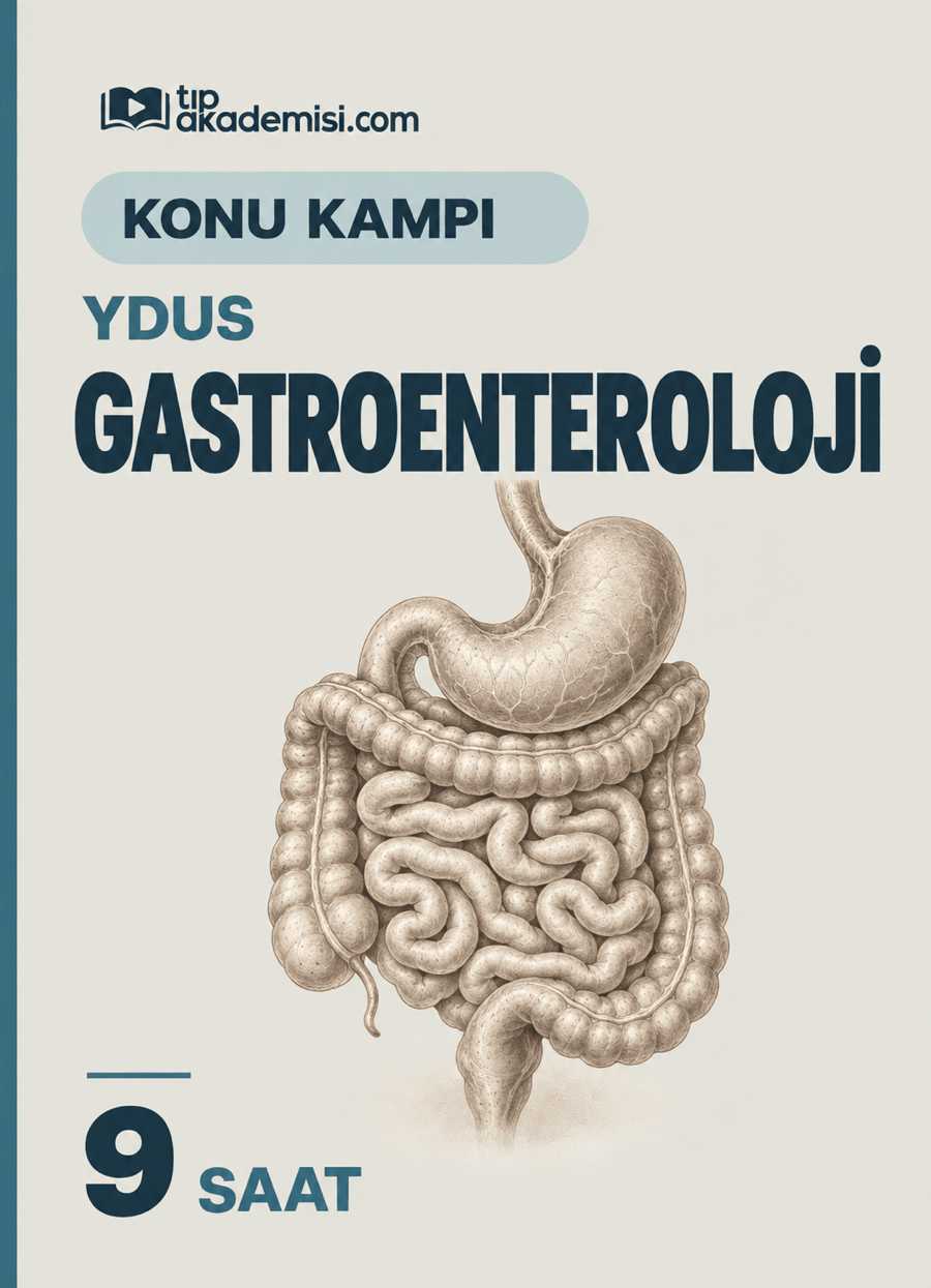 Gastroenteroloji YDUS Dahiliye Konu Kampı — görsel 3