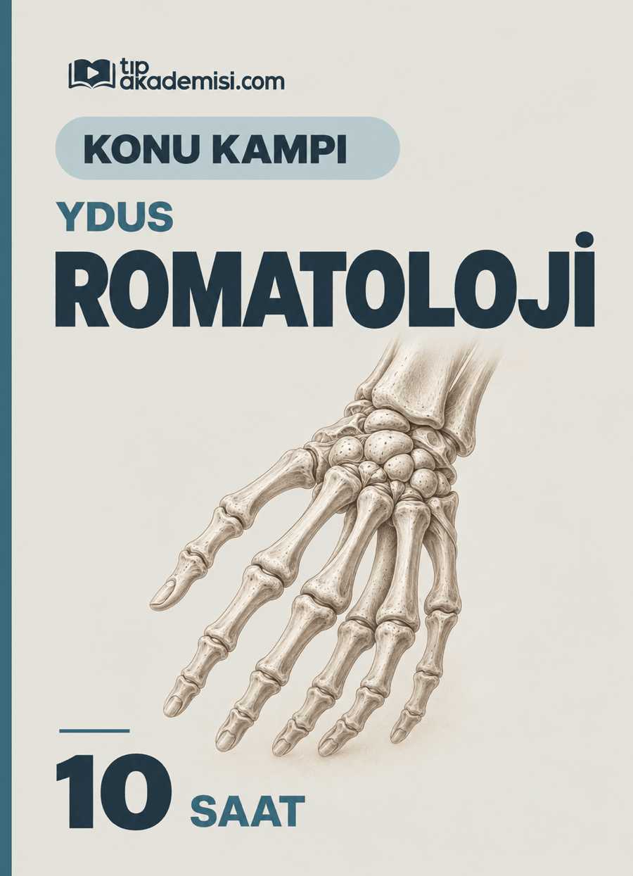Romatoloji YDUS Dahiliye Konu Kampı — görsel 3