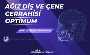 DUS Ağız Diş ve Çene Cerrahisi Optimum (Konu Anlatımı + Çıkmış Benzeri Çözümü)