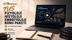 TUS Fizyoloji Histoloji Embriyoloji Konu Anlatım Video Paketi