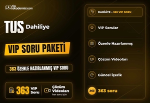 TUS Dahiliye VIP Soru Paketi