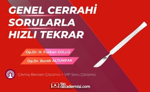 TUS Genel Cerrahi VIP Soru Paketi