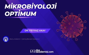 DUS Mikrobiyoloji Optimum (Konu Anlatımı + Çıkmış Benzeri Çözümü)