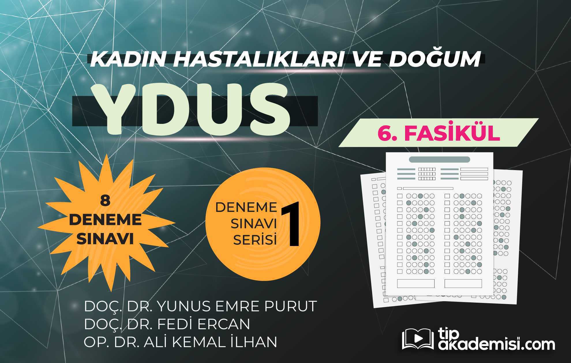 YDUS KHD 1. Deneme Kitabı 06. Fasikül