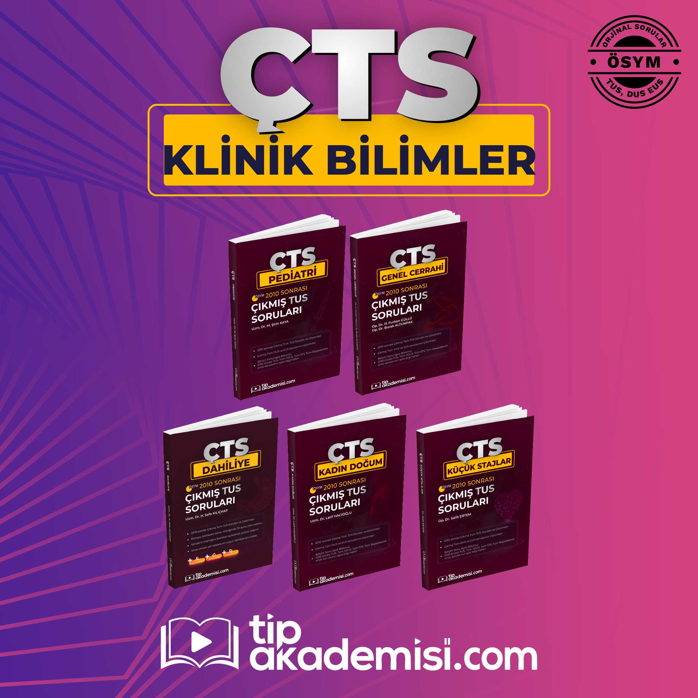 ÇTS Çıkmış Sorular Klinik Bilimler Kitap Seti | TUS — görsel 7