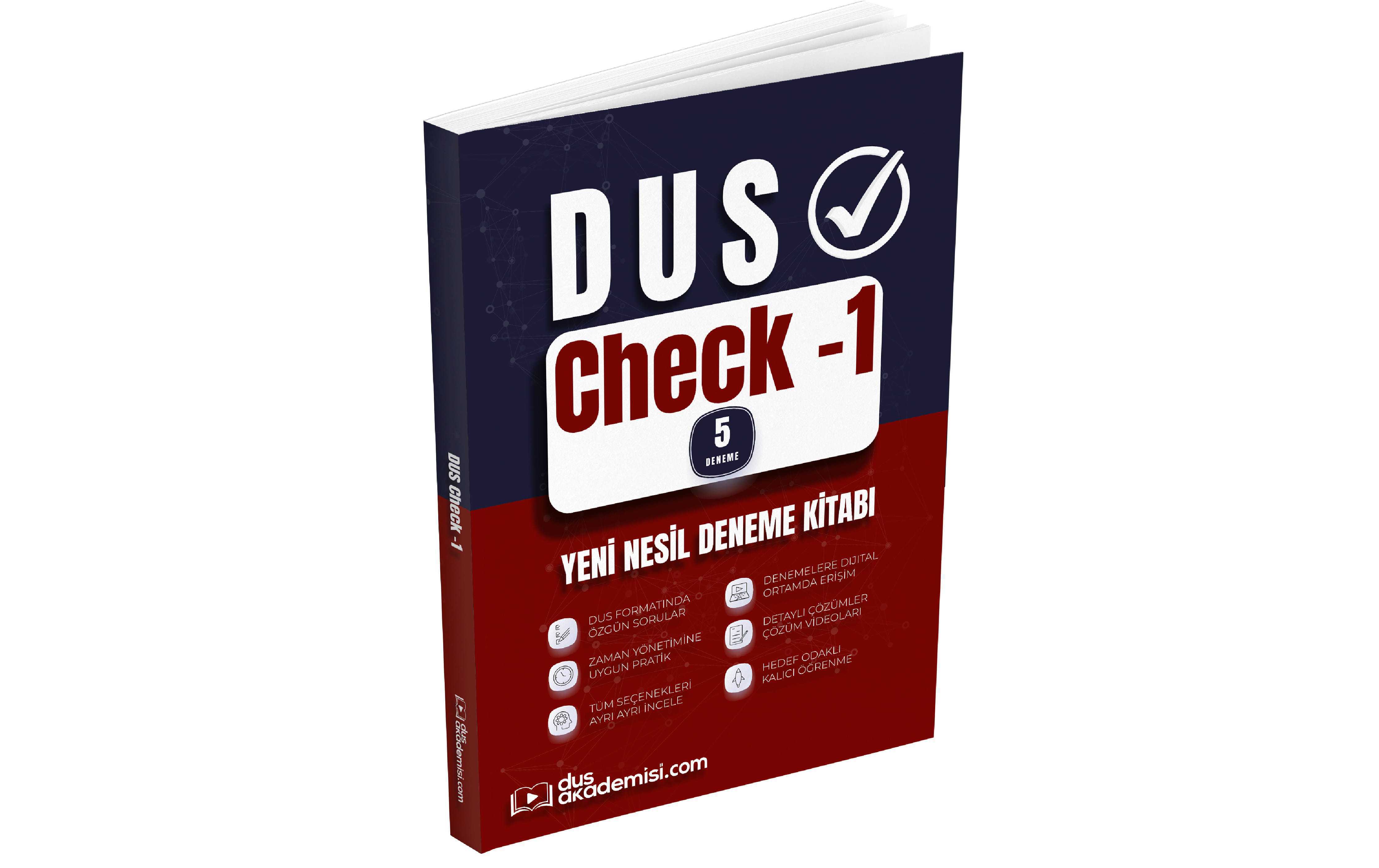DUS Check 01 Deneme Kitabı