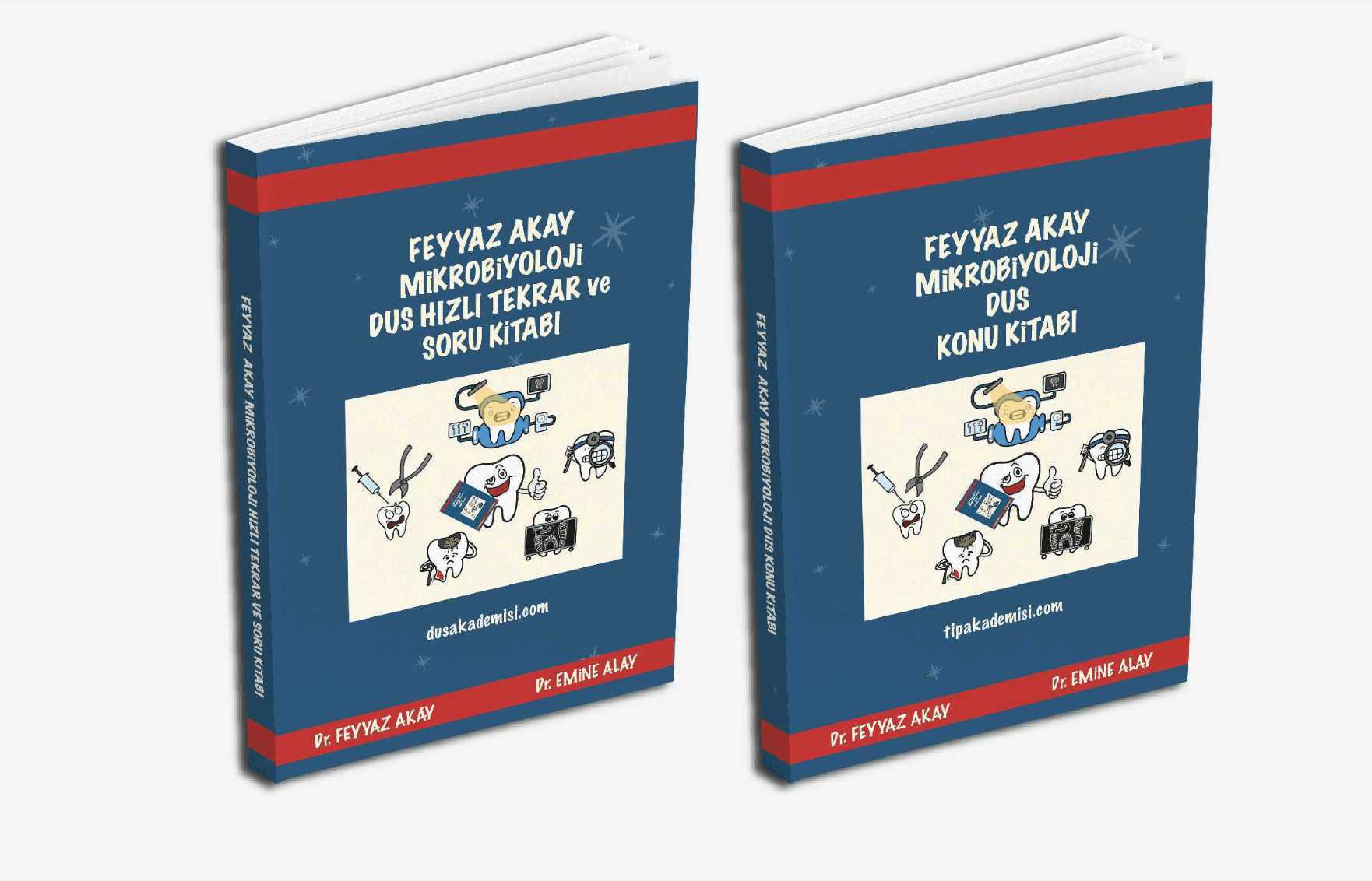 DUS Mikrobiyoloji 2’li Set (Konu Kitabı + Soru Bankası)