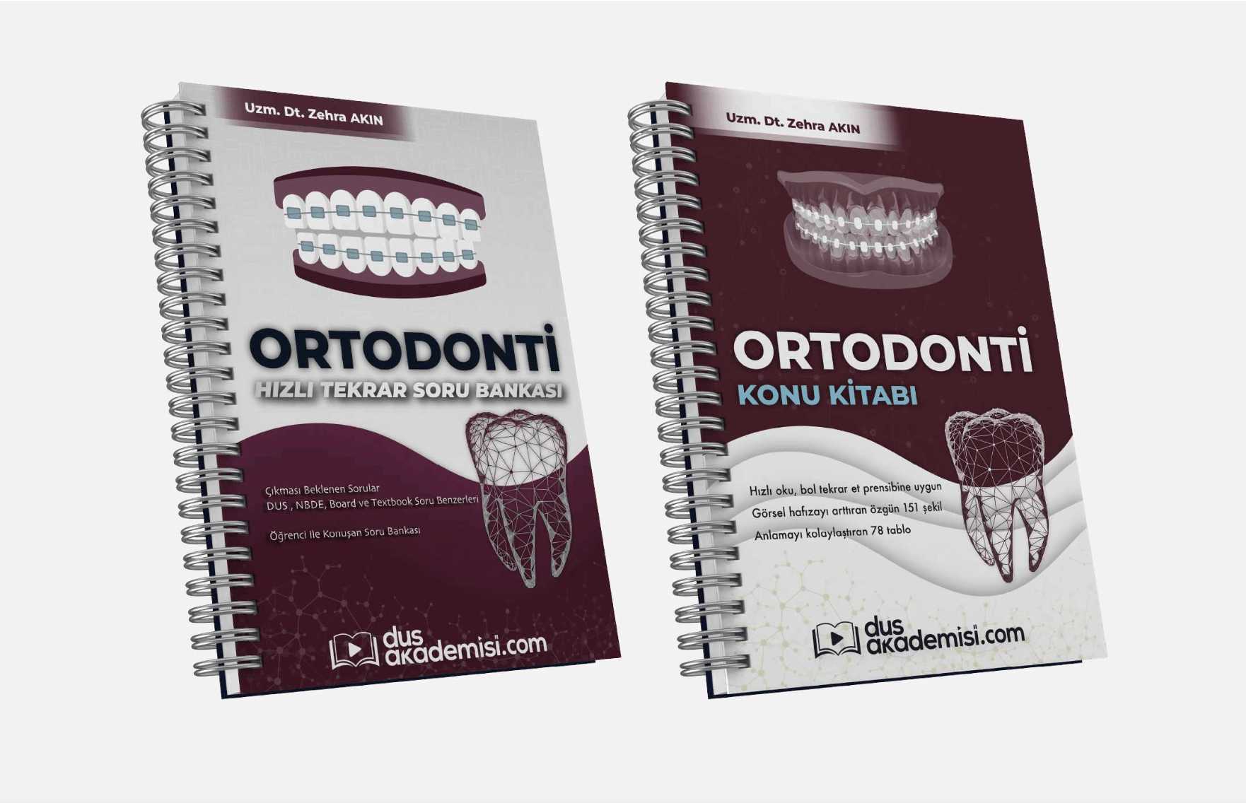 DUS Ortodonti 2’li Set (Konu Kitabı + Soru Bankası)
