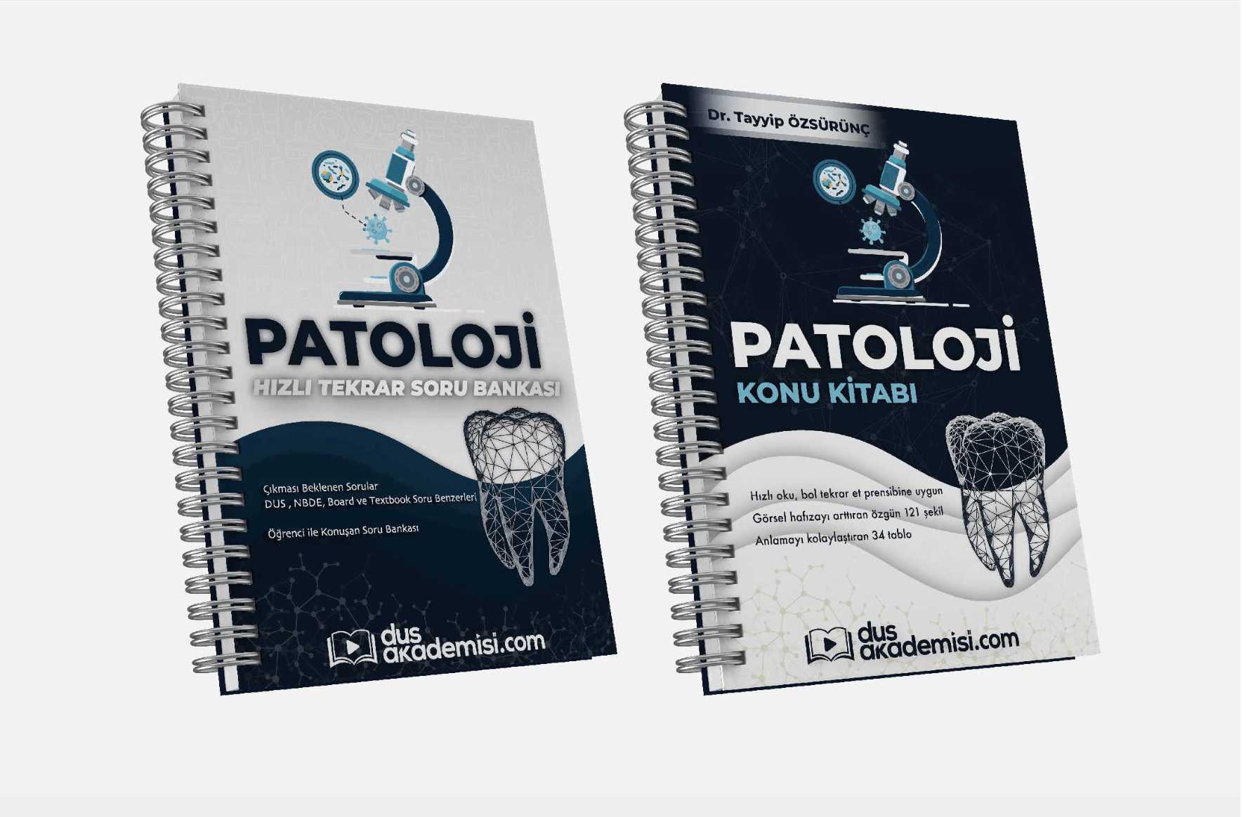 DUS Patoloji 2’li Set (Konu Kitabı + Soru Bankası)