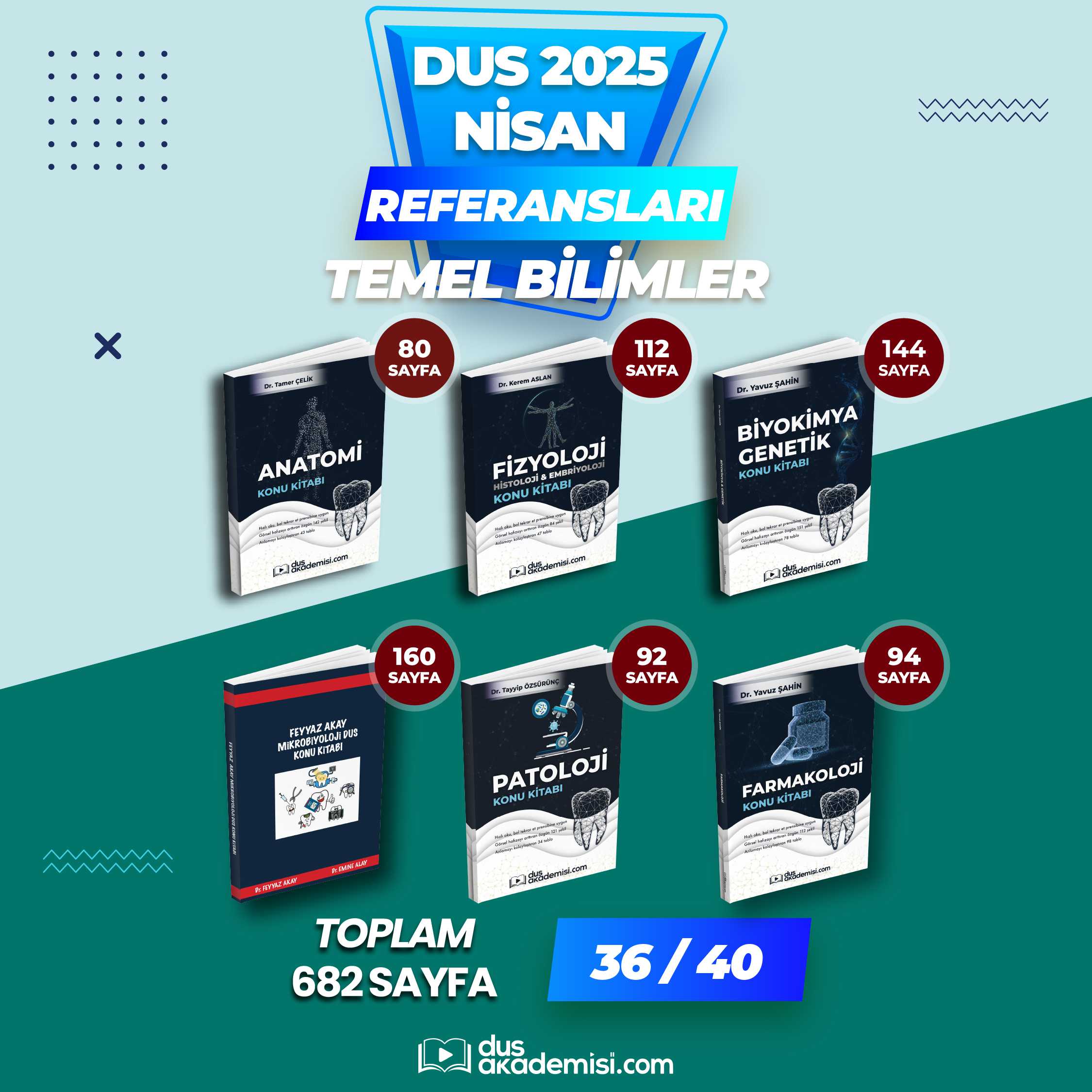 DUS Temel Konu Kitapları Seti — görsel 2