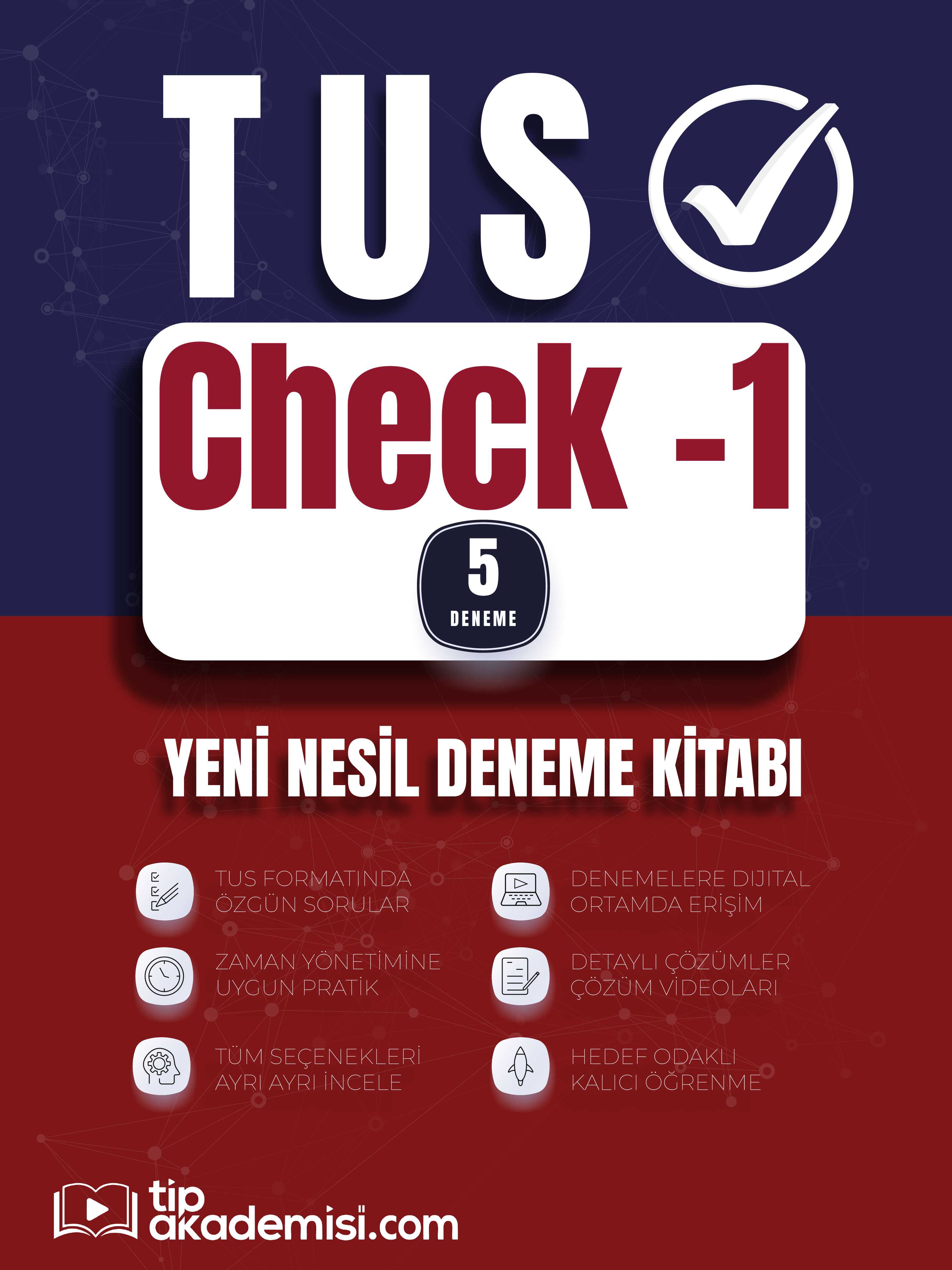 TUS Check 01 Deneme Kitabı — görsel 2