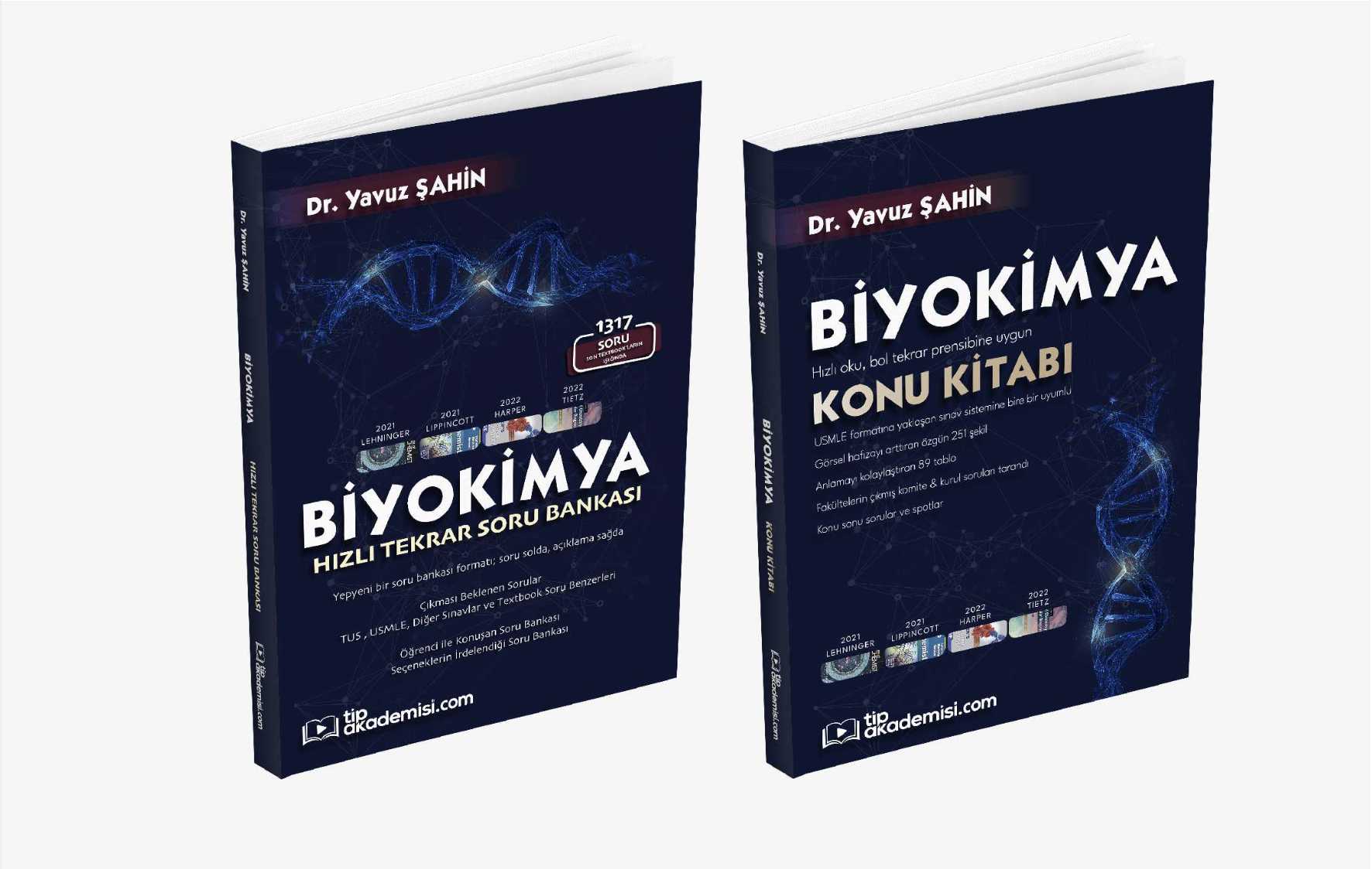 TUS Biyokimya 2’li Set (Konu Kitabı + Soru Bankası) — görsel 7