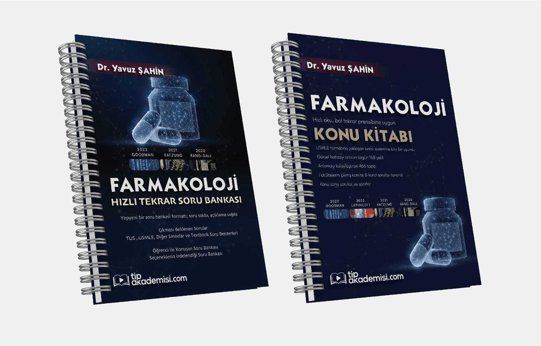 TUS Farmakoloji 2’li Set (Konu Kitabı + Soru Bankası)