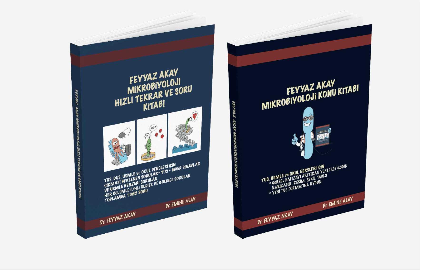 TUS Mikrobiyoloji 2’li Set (Konu Kitabı + Soru Bankası)