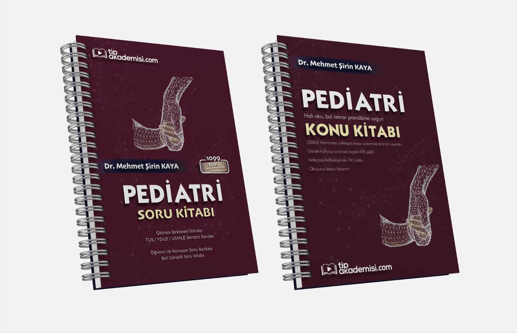 TUS Pediatri 2’li Set (Konu Kitabı + Soru Bankası)