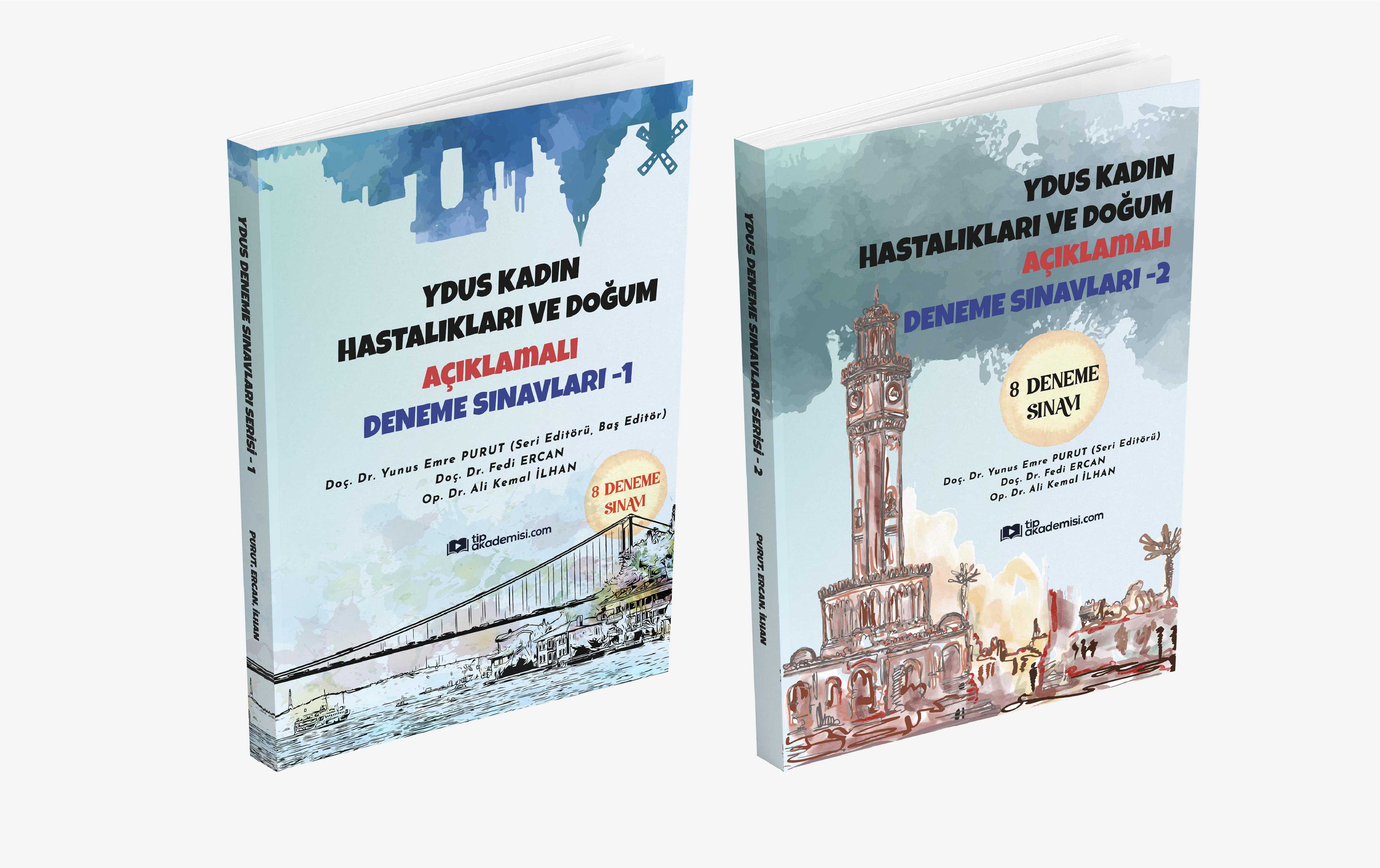 YDUS Kadın Hastalıkları ve Doğum Deneme Kitabı 2'li Set — görsel 4