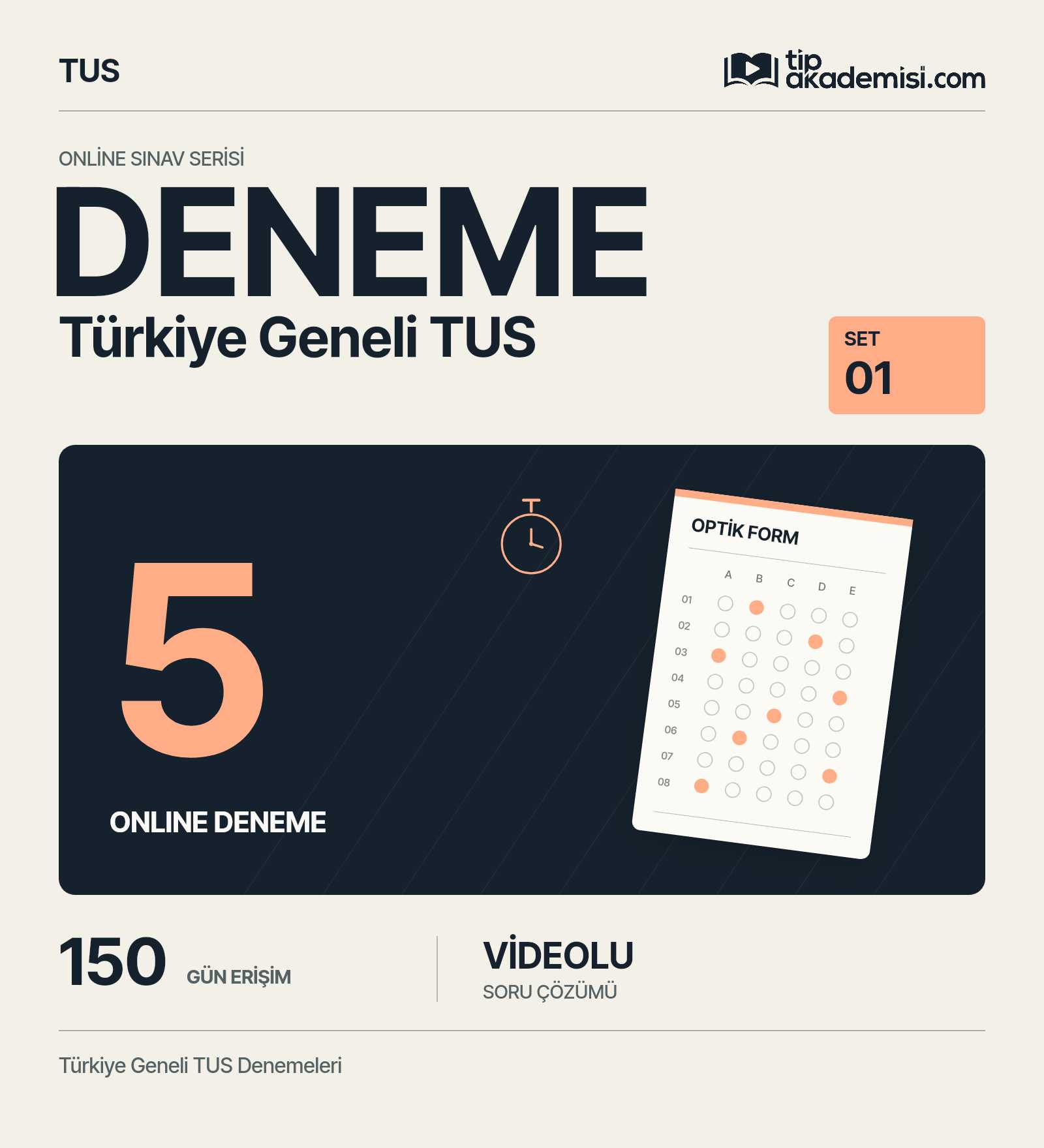 TUS ONLİNE DENEME SETİ 1 — görsel 2