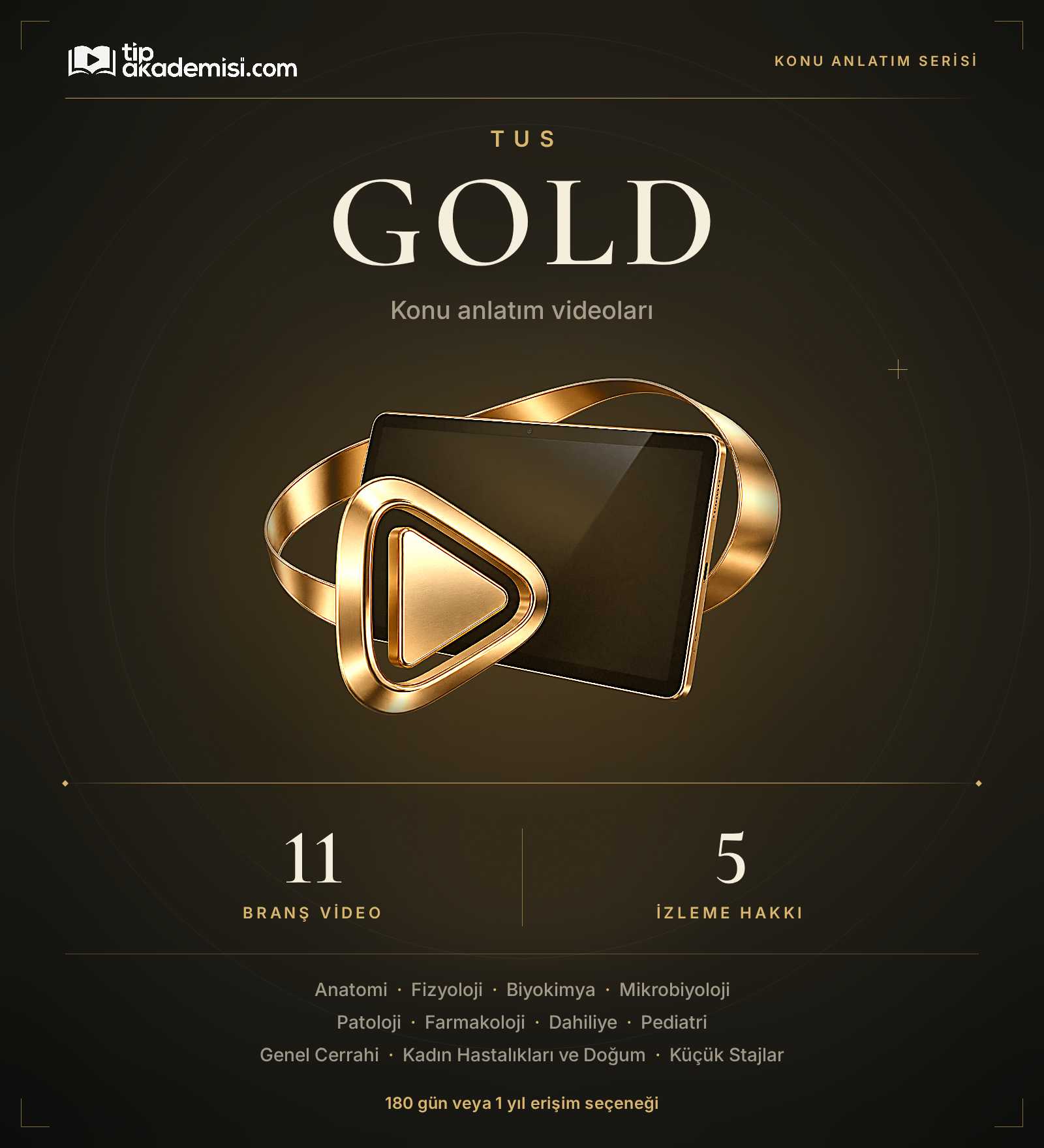 TUS Gold 11 Ders (Konu Anlatım Videoları) — görsel 2