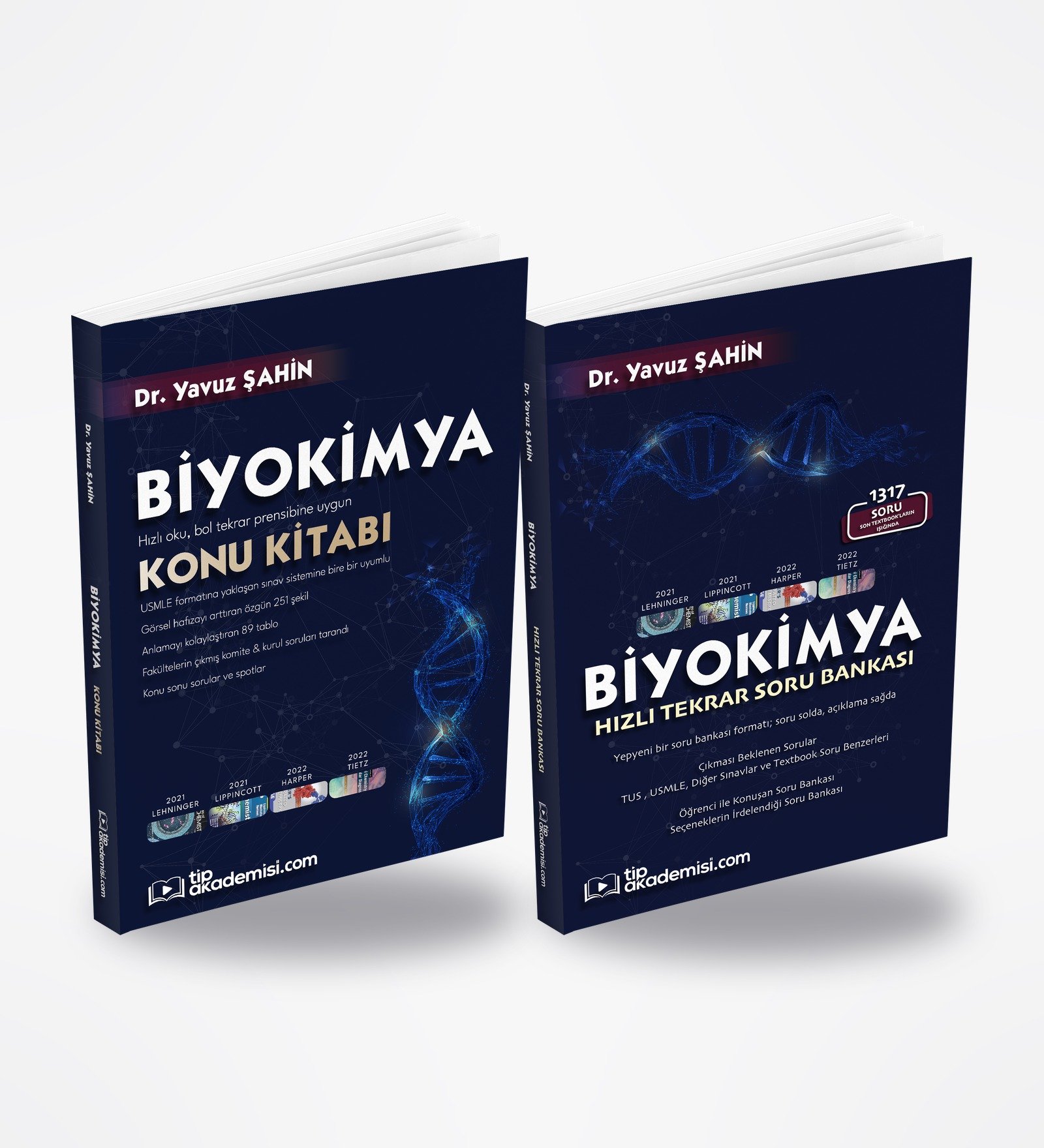 TUS Biyokimya 2’li Set (Konu Kitabı + Soru Bankası)